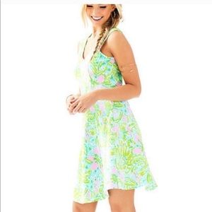 NWT Lilly Pulitzer Dahlia dress in Coconut Jungle